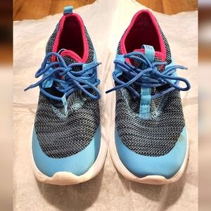 Academy Sports Girls Tennis Shoes Size 6 D Blue /Pink